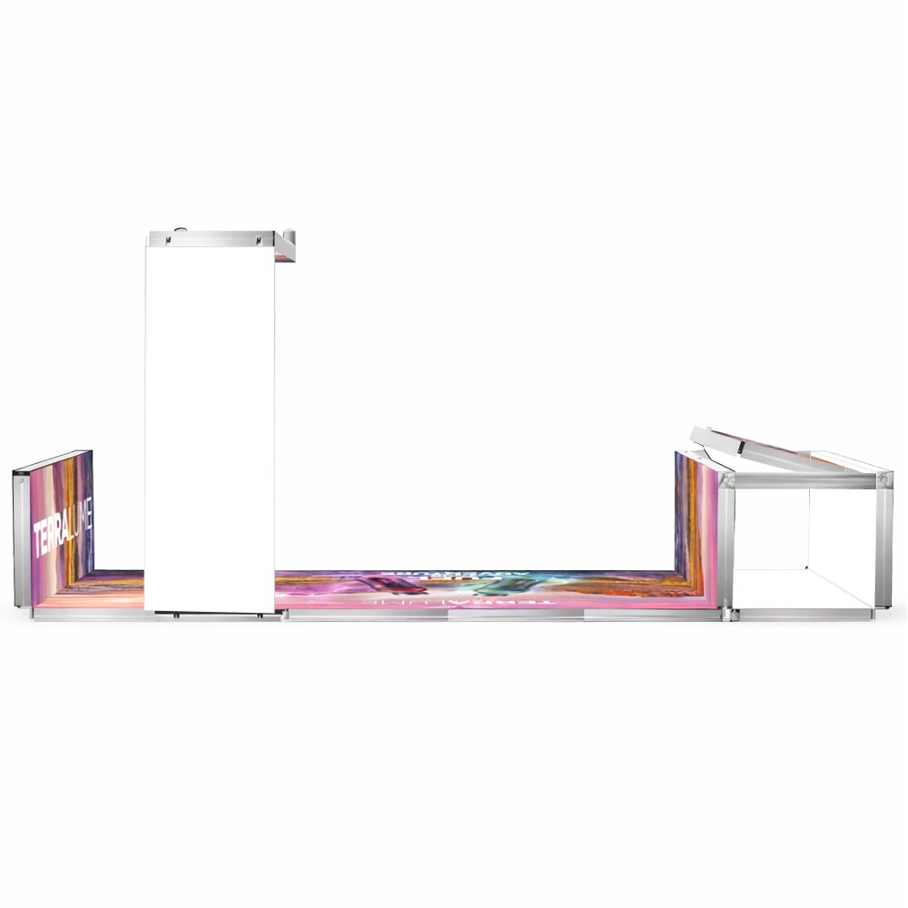 Showbird 120 20 x 10 Configuration C — Single Sided Graphic Package